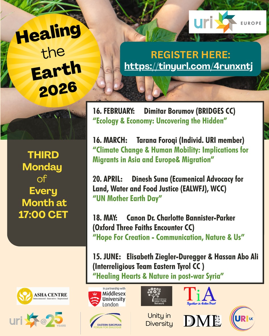 Erath Healing Webinar Series Poster 