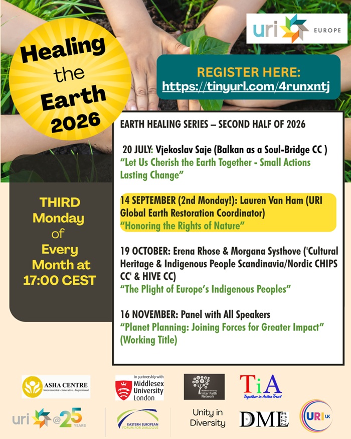 Erath Healing poster Sept