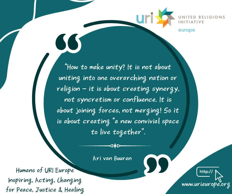 Humans of URI Europe Ari van Buuren quote