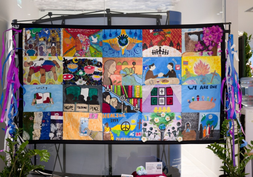 Local Action, Global Impact: URI Europe CC Project Featured in Faith4SDGs Quilt